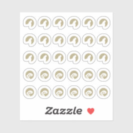 Pegatina Mix Fish Chicken Wedding Place Cards Meal Choice