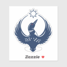 Pegatina MN Loon Rising