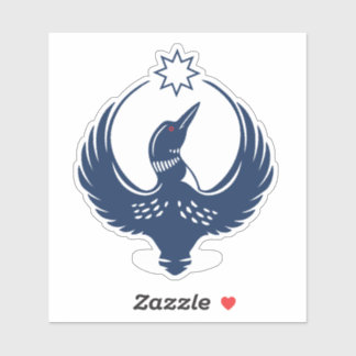 Pegatina MN Loon Rising