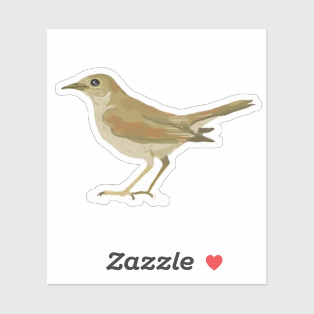 Pegatina Mockingbird (Hoja)