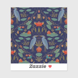 Pegatina Moda azul marino Heron Pond Heritage Revival