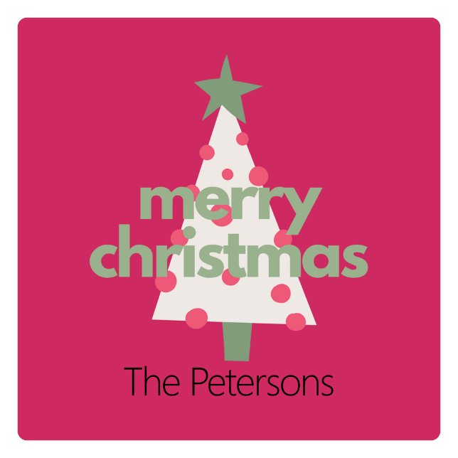 Pegatina moderna de Personalizado y color (Subido por el creador)