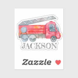 Pegatina Moderna fiesta Minimalista de cumpleaños de Firema