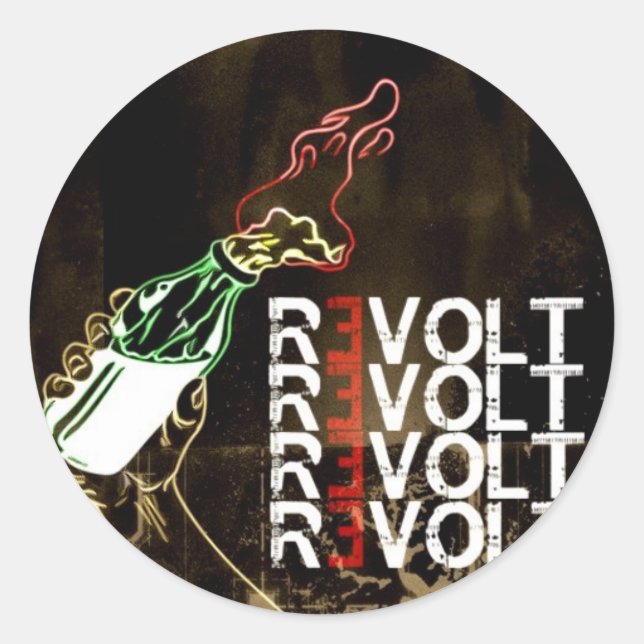 Pegatina Molotov (Anverso)