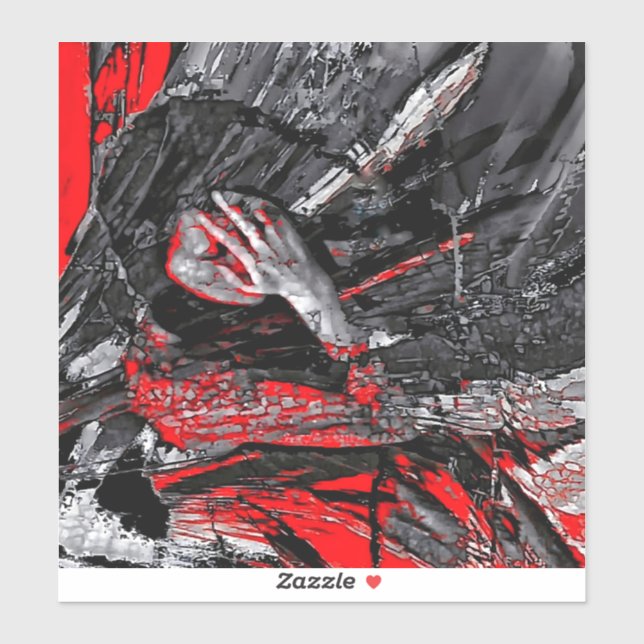 Pegatina Molten Soul (Hoja)