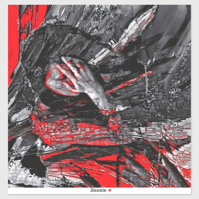 Pegatina Molten Soul (Hoja)