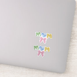 Pegatina Mom Patchwork Mother's Day Die Cut Vinyl Stickers