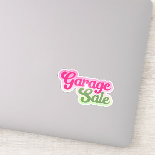 Pegatina Monada de Venta de Garage