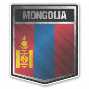 Pegatina Mongolia