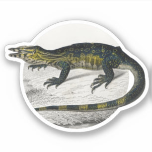Pegatina Monitor Lizard