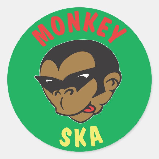 PEGATINA MONKEY (Anverso)