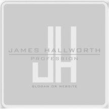 Monograma empresarial moderno | Gris