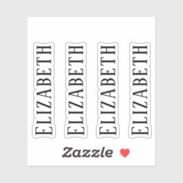 Pegatina Monograma personalizado, sencillo y moderno