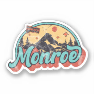 Pegatina Monroe, Connecticut