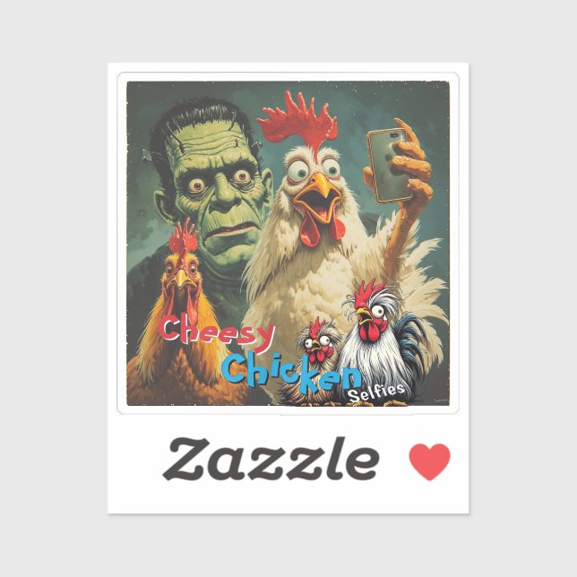 Pegatina “Monster BFFs” Anna & Stan Vinyl  (Hoja)