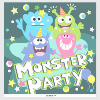 Pegatina Monster Fiesta