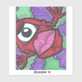 Pegatina Monster Lips Vinyl