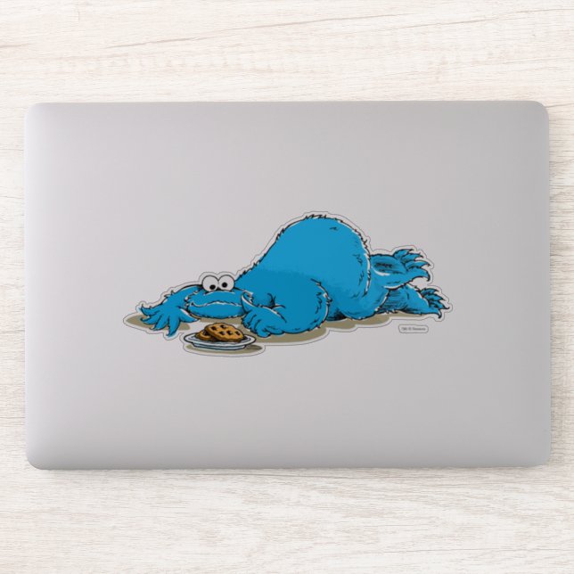 Pegatina Monstruo de galleta de la vieja cocina (Ordenador)