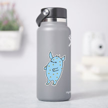 Monstruo de Kawaii Azul