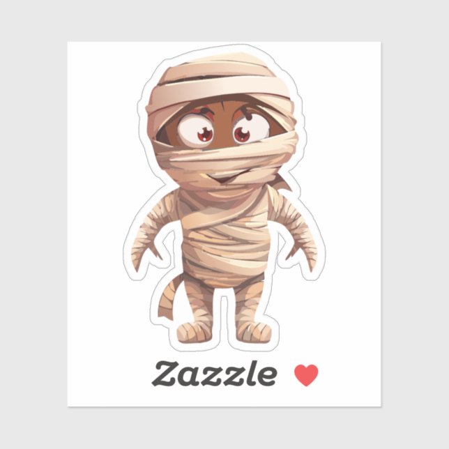 Pegatina Monstruo de Silly Halloween (Hoja)