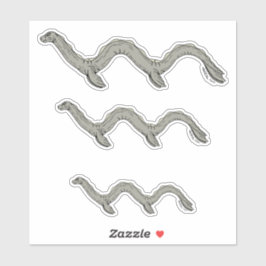 Pegatina Monstruo del lago canadiense