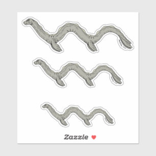 Pegatina Monstruo del lago canadiense