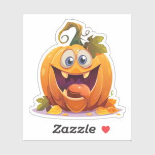 Pegatina Monstruo Tonto de Halloween