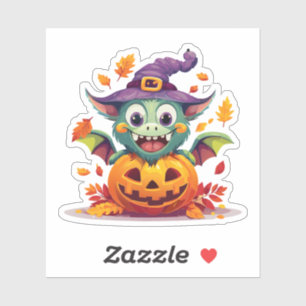 Pegatina Monstruo Tonto de Halloween