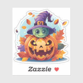 Pegatina Monstruo tonto de Halloween