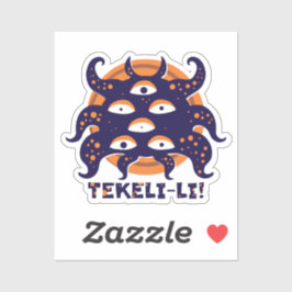 Pegatina Montañas Shoggoth de Madness Lovecraft