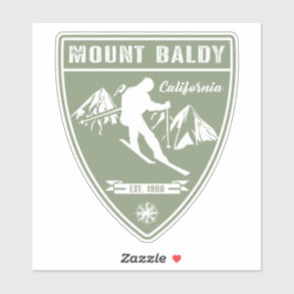 Pegatina Monte Baldy California