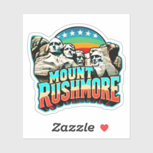 Pegatina Monte Rushmore, Dakota del Sur