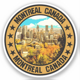 Pegatina Montreal