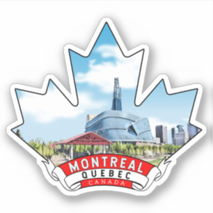 Pegatina Montreal, Canadá