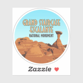 Pegatina Monumento nacional de Escalante Grande