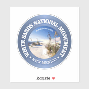 Pegatina Monumento nacional de las Arenas Blancas