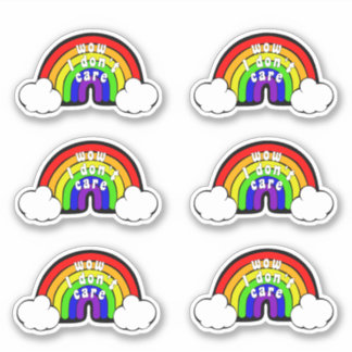 Pegatina Moody Rainbow