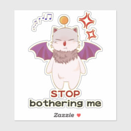 Pegatina moogle from final fantasy