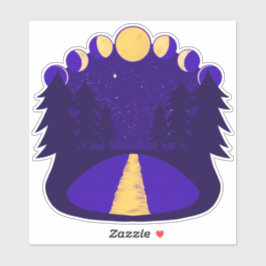 Pegatina Moonlit Midnight