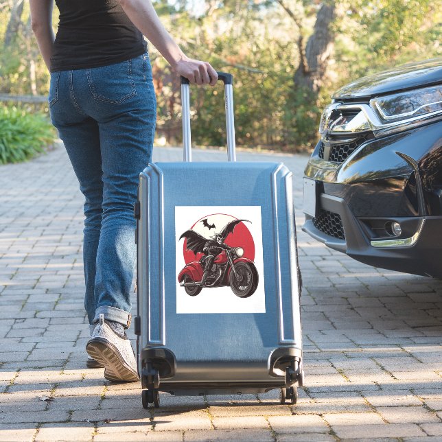 Pegatina Moonlit Vampire Ride (Maleta Insitu)