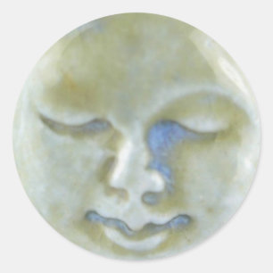 Pegatina Moonstone de la diosa de la luna