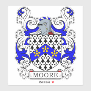 Pegatina Moore Family Crest
