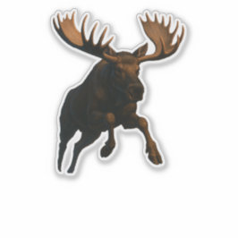 Pegatina Moose Cut-out sticker
