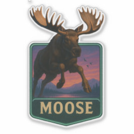 Pegatina Moose Sticker