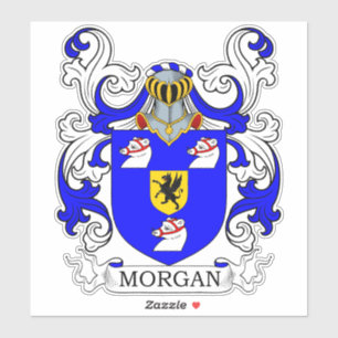 Pegatina Morgan Family Crest