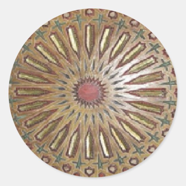 Pegatina Morrocon Beauty (Anverso)