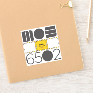 Pegatina MOS 6502
