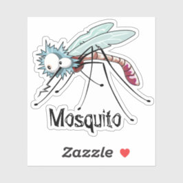 Pegatina Mosquito personalizado