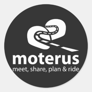 Pegatina Moterus Dark