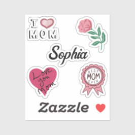 Pegatina Mother Day Love Mom Pack